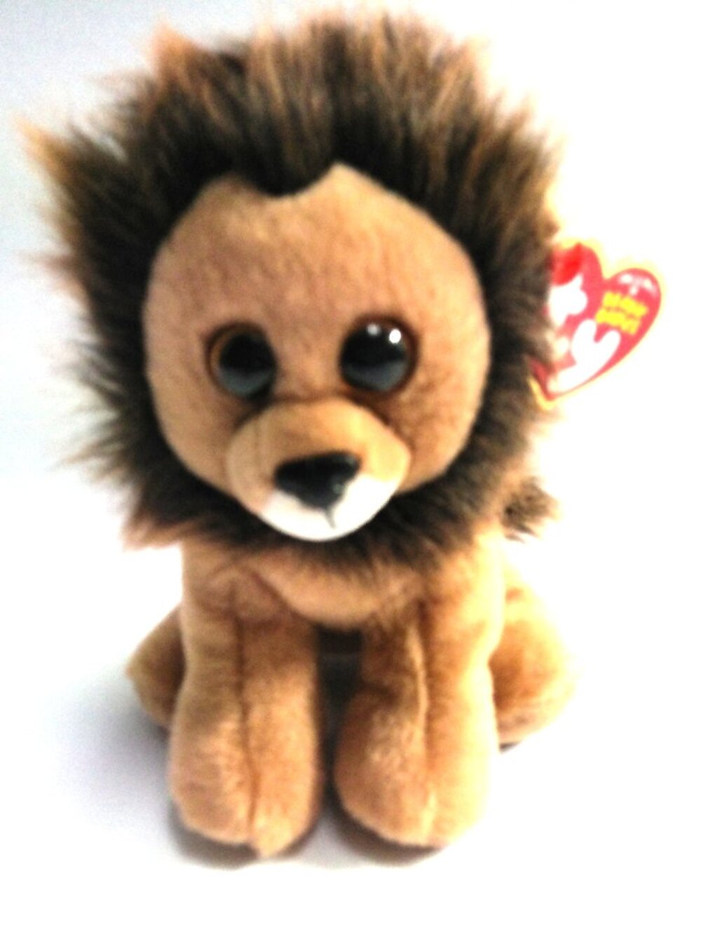 TY Beanie Babies Cecil Zimbabwe Lion 2015 Tan, Brown 6.5" High New w/ Tag